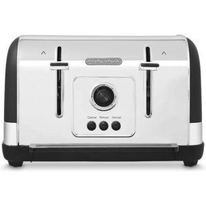 Morphy Richards 240131 Venture 4-Slice Toaster - Black