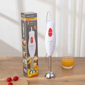 Electric Food Vegetable Blender 300w Handheld Home Use 4 Blades Hand Mixer for Kitchen Fast Easy Clean Blender