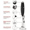 H6286a4923df2444aaea61cf1c48d7802l.jpg Compact 2-in-1 Handheld Milk Frother Egg Whisk Portable Battery-Powered Mini Blender With Stainless Steel Stand for Coffee