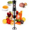 Home Appliance Immersion Blender Professional Electric Stick Blender Hotel Plastic Housing Kitchen Hand Blender with Push Button